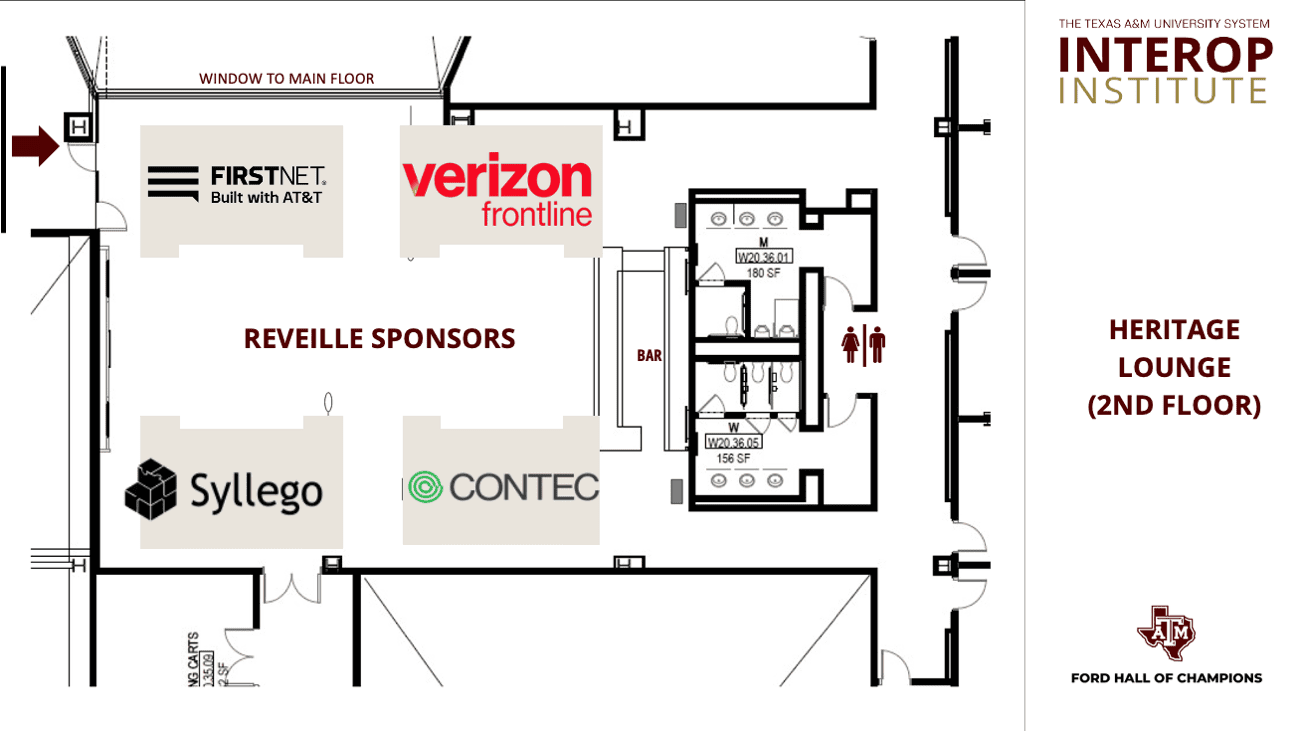Reveille Sponsors - Heritage Lounge